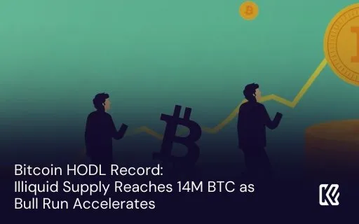 Bitcoin HODL Record: Illiquid Supply Reaches 14M BTC as Bull Run Accelerates