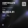 Richard, $2,924.81 Payout Certificate