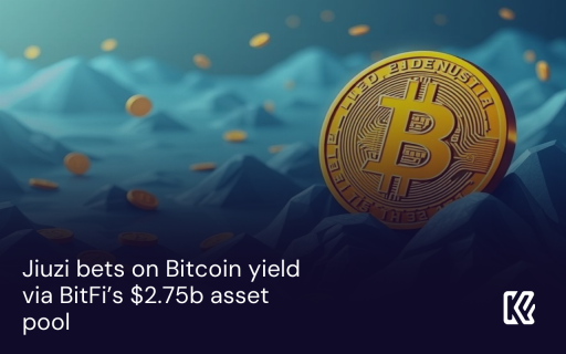 Jiuzi apuesta por el rendimiento de Bitcoin a través del fondo de activos de $2.75 mil millones de BitFi