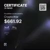 AKSHAY, $661.92 Payout Certificate