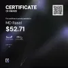 MD, $52.71 Payout Certificate