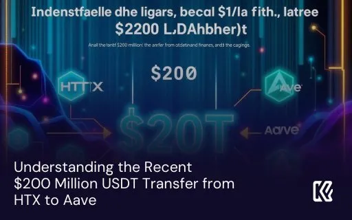 Understanding the Recent $200 Million USDT Transfer from HTX to Aave