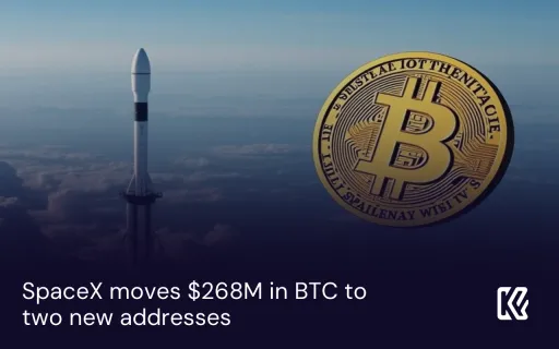 SpaceX가 $268M 규모의 BTC를 두 개의 새로운 주소로 이동