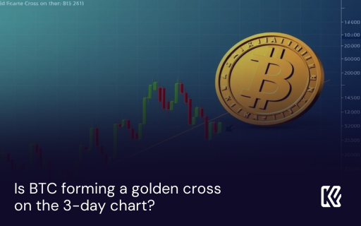 ¿Está BTC formando una cruz dorada en el gráfico de 3 días?