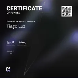 Tiago Funded Certificate