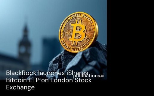 BlackRock lanza iShares Bitcoin ETP en la Bolsa de Valores de Londres