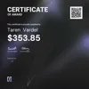 Taren , $353.85 Payout Certificate