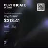 AKSHAY, $313.41 Payout Certificate