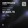 Leon , $7,845.78 Payout Certificate