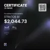 CHANG WOO, $2,044.73 Payout Certificate