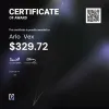 Arlo , $329.72 Payout Certificate