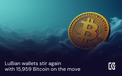 LuBian wallets se agitan nuevamente con 15,959 Bitcoin en movimiento