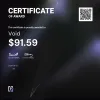 Jonathan, $91.59 Payout Certificate