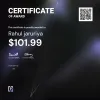 Rahul, $101.99 Payout Certificate