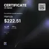Hamza, $222.51 Payout Certificate